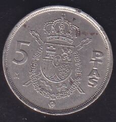 İspanya 5 Pesetas 1984