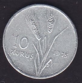 1975 Yılı 10 Kuruş