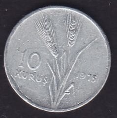 1975 Yılı 10 Kuruş