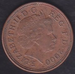İNGİLTERE 2 PENCE 2000