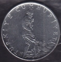 1977 YILI 2.5 LİRA ÇİLALTI ÇİL