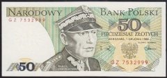 POLONYA 50 ZLOTY 1988 ÇİL (999)