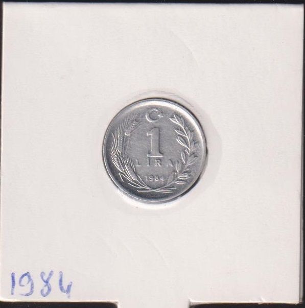 1984 Yılı 1 Lira