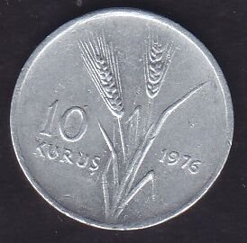 1976 Yılı 10 Kuruş