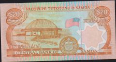 Western Samoa 20 Tala 2002 Çilaltı Çil Pick 35a