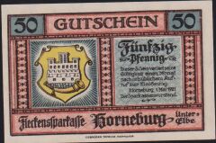 Almanya 50 Pfennig Notgeld 1921 Çil