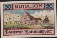 Almanya 50 Pfennig Notgeld 1921 Çil