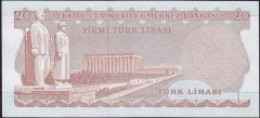 6.Emisyon 3.Tertip 20 Lira G58 453122 Çilaltı Çil