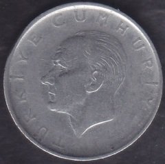 1963 Yılı 1 Lira ( Düz )