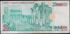 7.Emisyon 20 000 000 Lira E24 054322 Çok Temiz