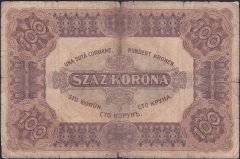 Macaristan 100 Korona 1920 Temiz