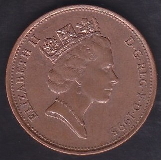 İNGİLTERE 2 PENCE 1995