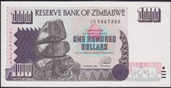 ZİMBABWE 100 DOLAR 1995 ÇİL