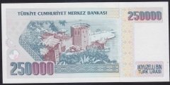 7.EMİSYON 1.TERTİP 250000 LİRA A84 773380 ÇİL eski kağıt para fiyatları