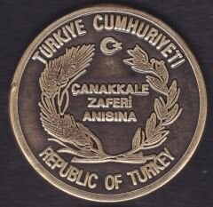 Yavuz Muharebe Kruvazörü Çanakkale Savaşı Madalya