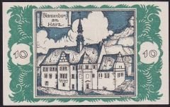 Almanya 10 Pfennig Notgeld 1923 Çil