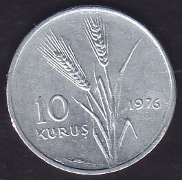 1976 Yılı 10 Kuruş