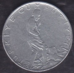 1966 Yılı 2.5 Lira (Ters)