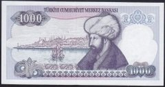 7.Emisyon 1.Tertip 1000 Lira C38 916536 Çilaltı