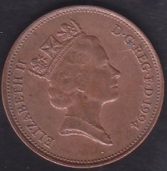 İNGİLTERE 2 PENCE 1994