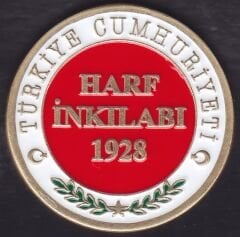 Harf İnkılabı 1928 Madalya
