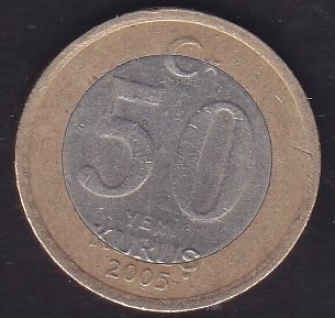 2005 Yılı 50 Kuruş