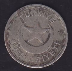1942 Yılı 5 Kuruş
