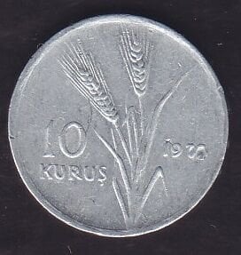 197? Yılı 10 Kuruş