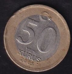 2005 Yılı 50 Yeni Kuruş