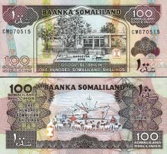 Somaliland 100 Şiling 2002 Çil Pick 5d