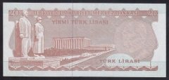 6.EMİSYON 3.TERTİP 20 LİRA F73 224559 ÇÇT +