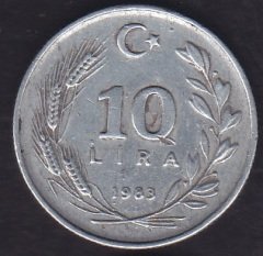 1983 Yılı 10 Lira