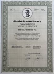 İş Bankası Hisse Senedi 10.000.000 Lira