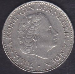 HOLLANDA 1 GULDEN 1968