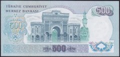 6.EMİSYON 2.TERTİP 500 LİRA N04 436636 ÇİLALTI ÇİL
