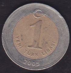 2005 Yılı 1 Lira
