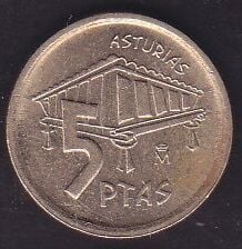İspanya 5 Pesetas 1995