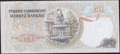 6.Emisyon 1.Tertip 50 Lira F05 265623 Çilaltı Çil