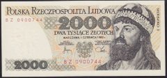 POLONYA 2000 ZLOTY 1982 ÇİL
