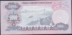 6.Emisyon 1.Tertip 1000 Lira A77 199099 Ççt Çilaltı