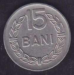 Romanya 15 Bani 1960