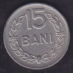 Romanya 15 Bani 1960
