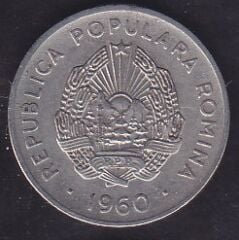 Romanya 15 Bani 1960