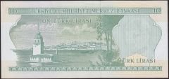 6.Emisyon 2.Tertip 10 Lira G09 206616 Çil