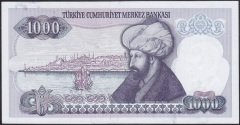 7.EMİSYON 2.TERTİP 1000 LİRA J02 259112 ÇİLALTI