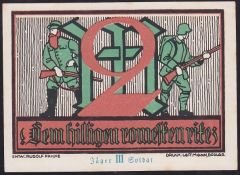 Almanya 2 Mark Notgeld 1922 Çilaltı Çil