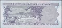 6.Emisyon 2.Tertip 5 Lira H70 120544 Çil