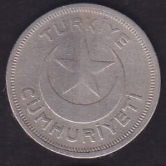 1939 Yılı 5 Kuruş