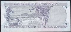 6.Emisyon 2.Tertip 5 Lira H55 220467 Çilaltı