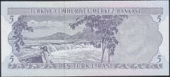 6.Emisyon 2.Tertip 5 Lira H47 422355 Çil